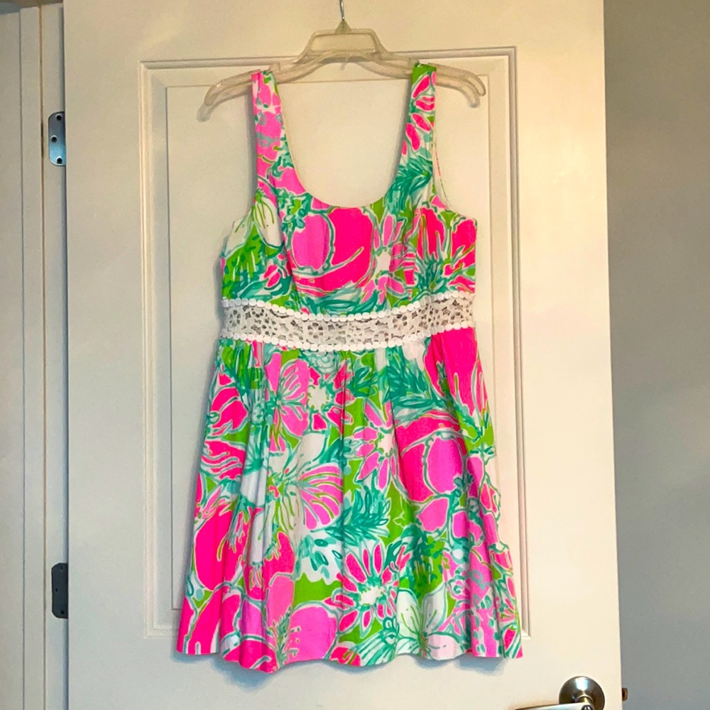 Lilly Pulitzer Dress with Lace Detail